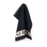 Handdoek - Vogels - Zwart